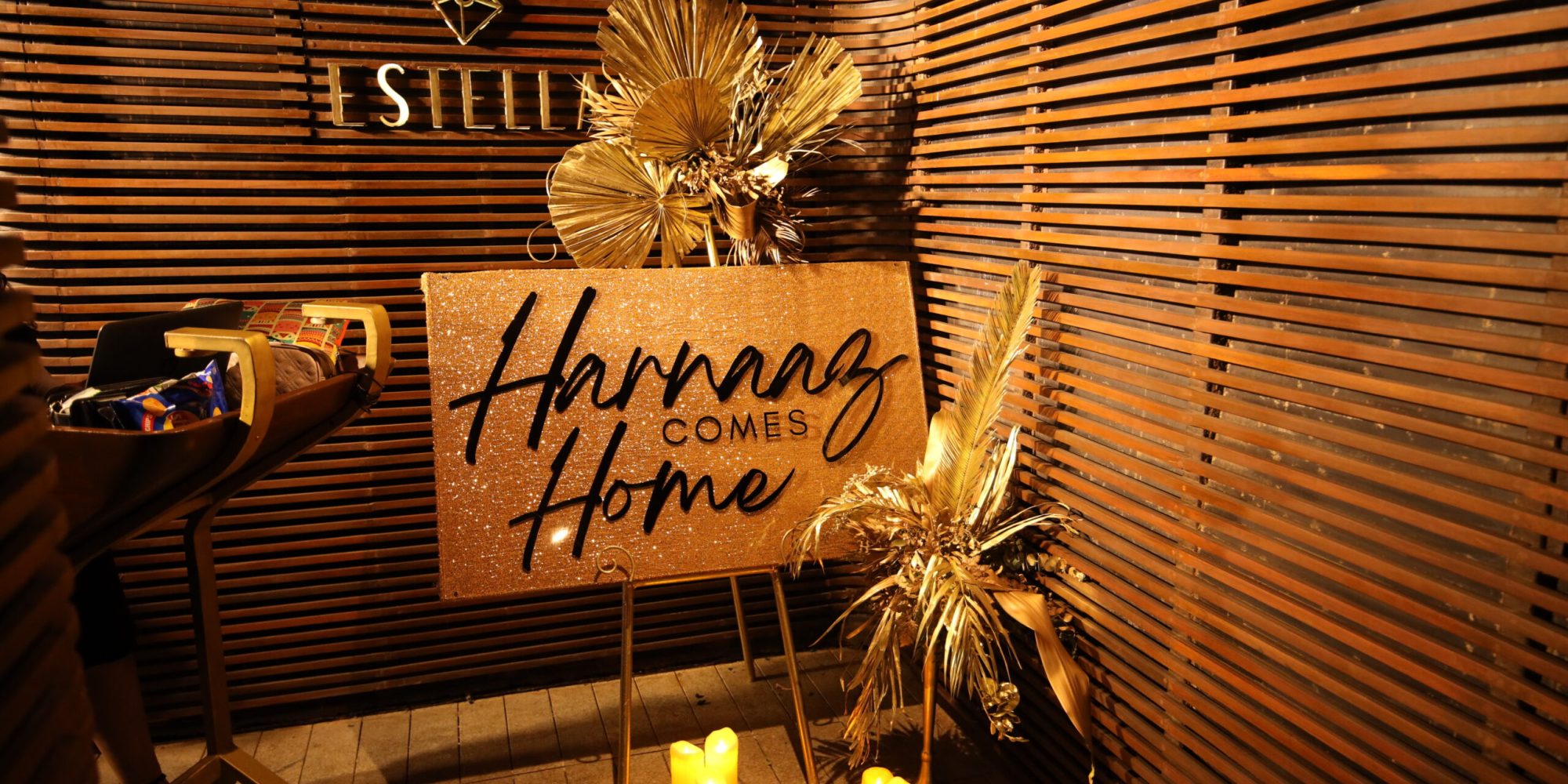 Harnaaz Home Coming